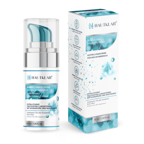 Hautaufhellende Creme für den Intimbereich